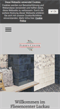 Mobile Screenshot of fliesencenter.de