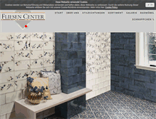 Tablet Screenshot of fliesencenter.de