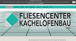 Desktop Screenshot of fliesencenter.cc