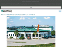 Tablet Screenshot of fliesencenter.cc